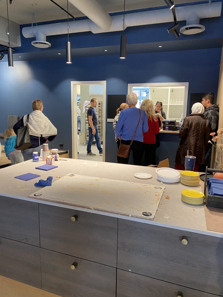 Den store marsipankaken forsvant på et blunk